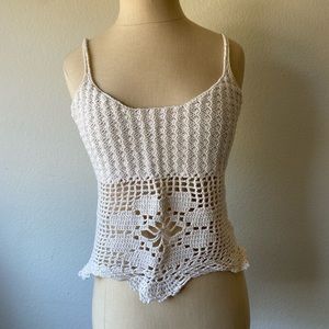 Crochet crop top